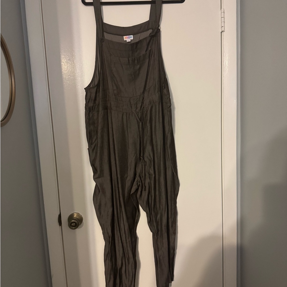 Stylish Gray/brown Jumpsuit